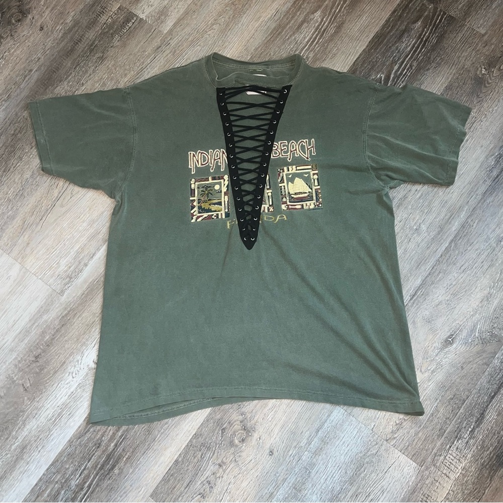 LF x Furst of a Kind Vintage lace up tee